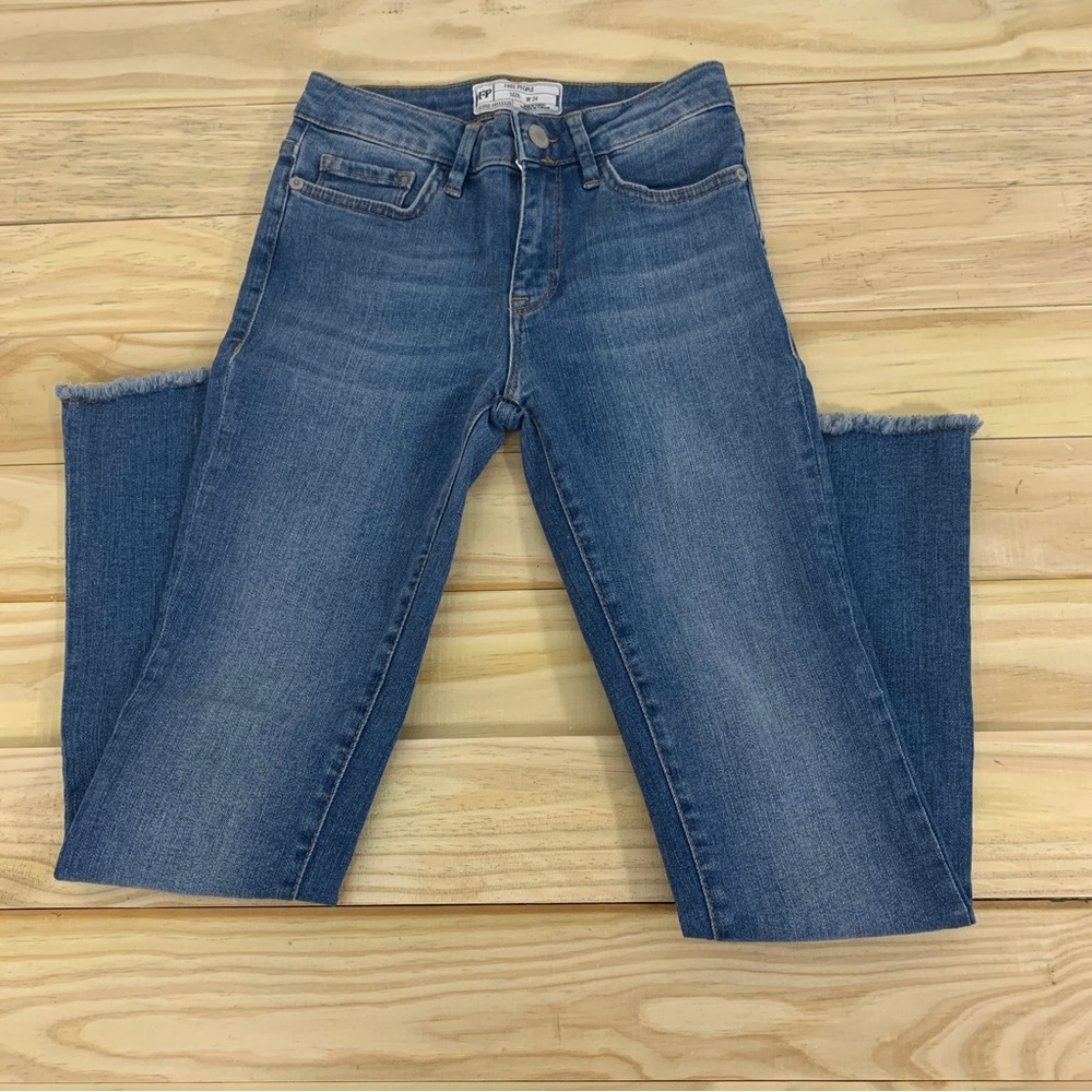 Free People Jeans W24 Fringe Bottom